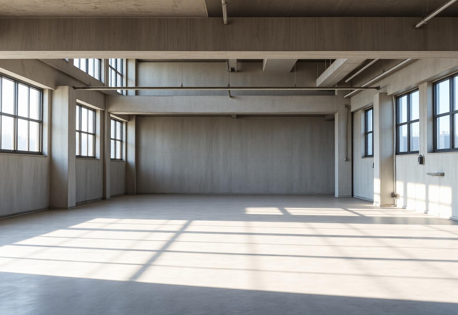 Before — empty floorplan